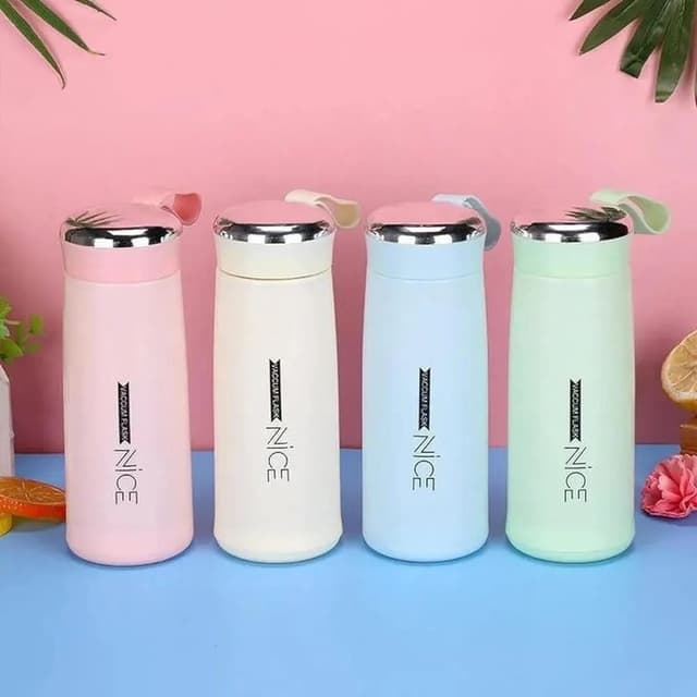 Glass water bottle